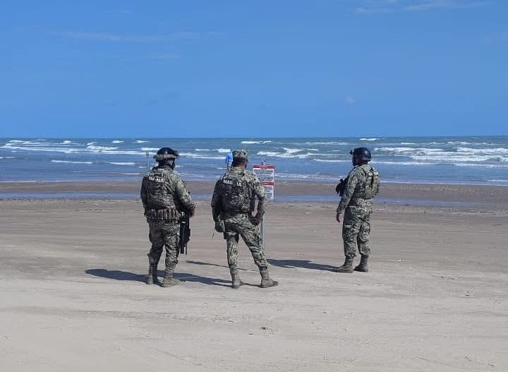 Denuncia Conibio “invasión” de Estados Unidos en playa Bagdad