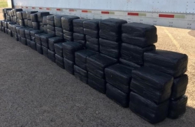 Decomisan cargamento de droga en Edinburg 