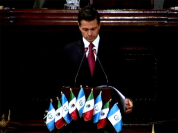 Pide Peña Nieto buen trato a migrantes
