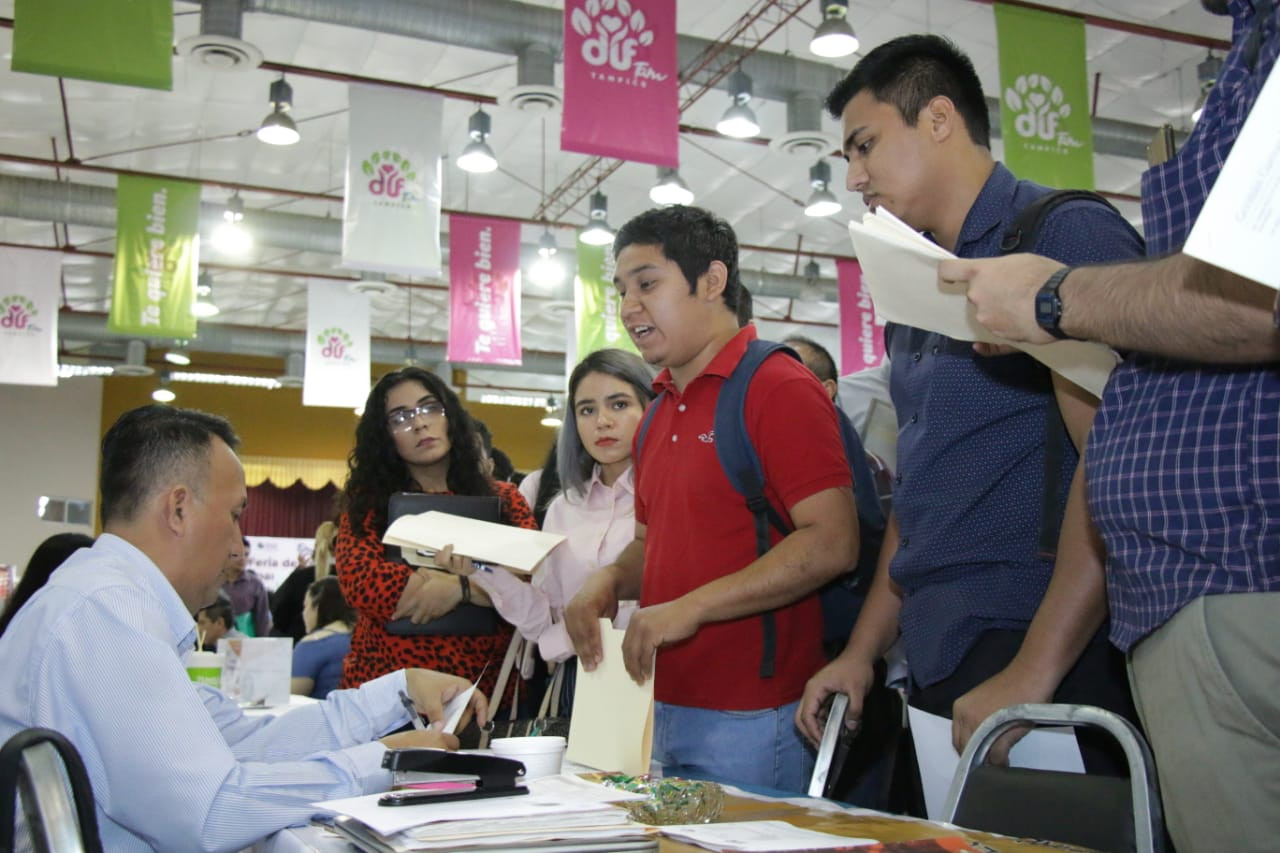 Ofertan más 2 mil 850 vacantes, para jóvenes del sur de Tamaulipas