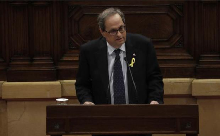 Torra evita jurar lealtad al rey de España al asumir gobierno catalán