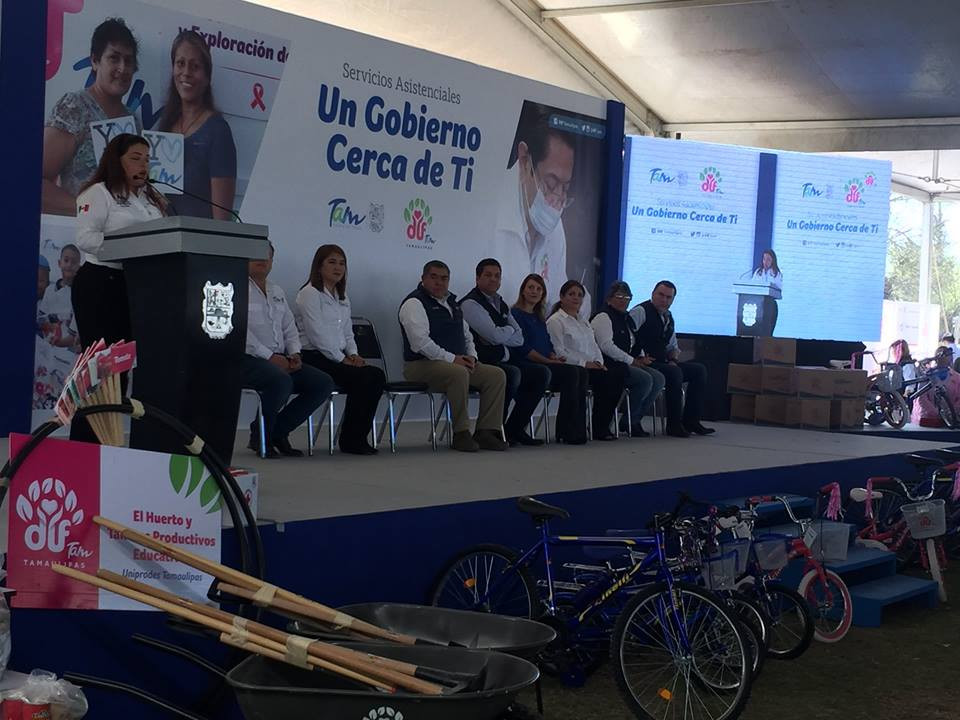 Llega “Un Gobierno Cerca de Ti” a familias de Miguel Alemán y Mier