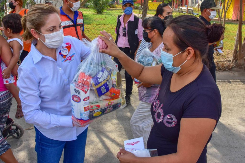 "DIF Reynosa en Tu casa" llegó a las Colonias Riveras del Carmen y Ampliación Riveras del Carmen