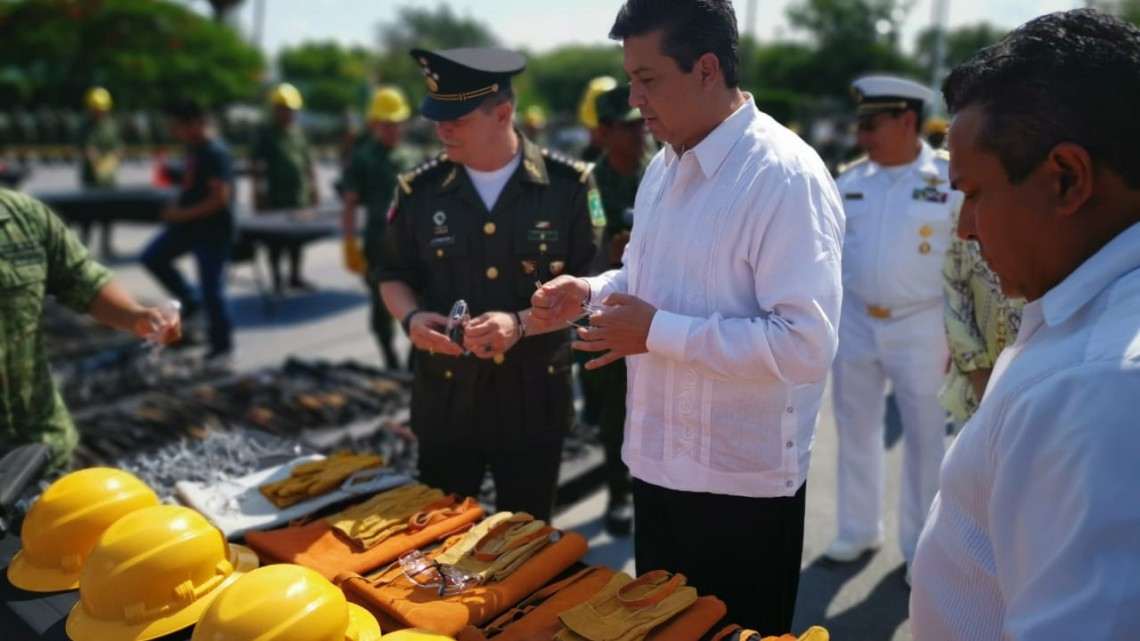 Destruye SEDENA armas decomisadas