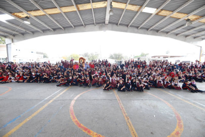 Se unen más de 4 mil estudiantes al cuidado del medio ambiente en Nuevo Laredo 