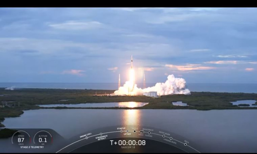  Despega satélite argentino desde SpaceX