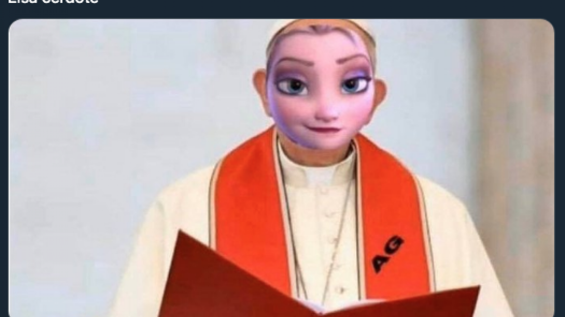 Elsa de Frozen se convierte en el primer meme del año