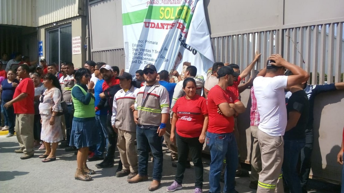 Estalla conflicto en la Coca Cola de Matamoros