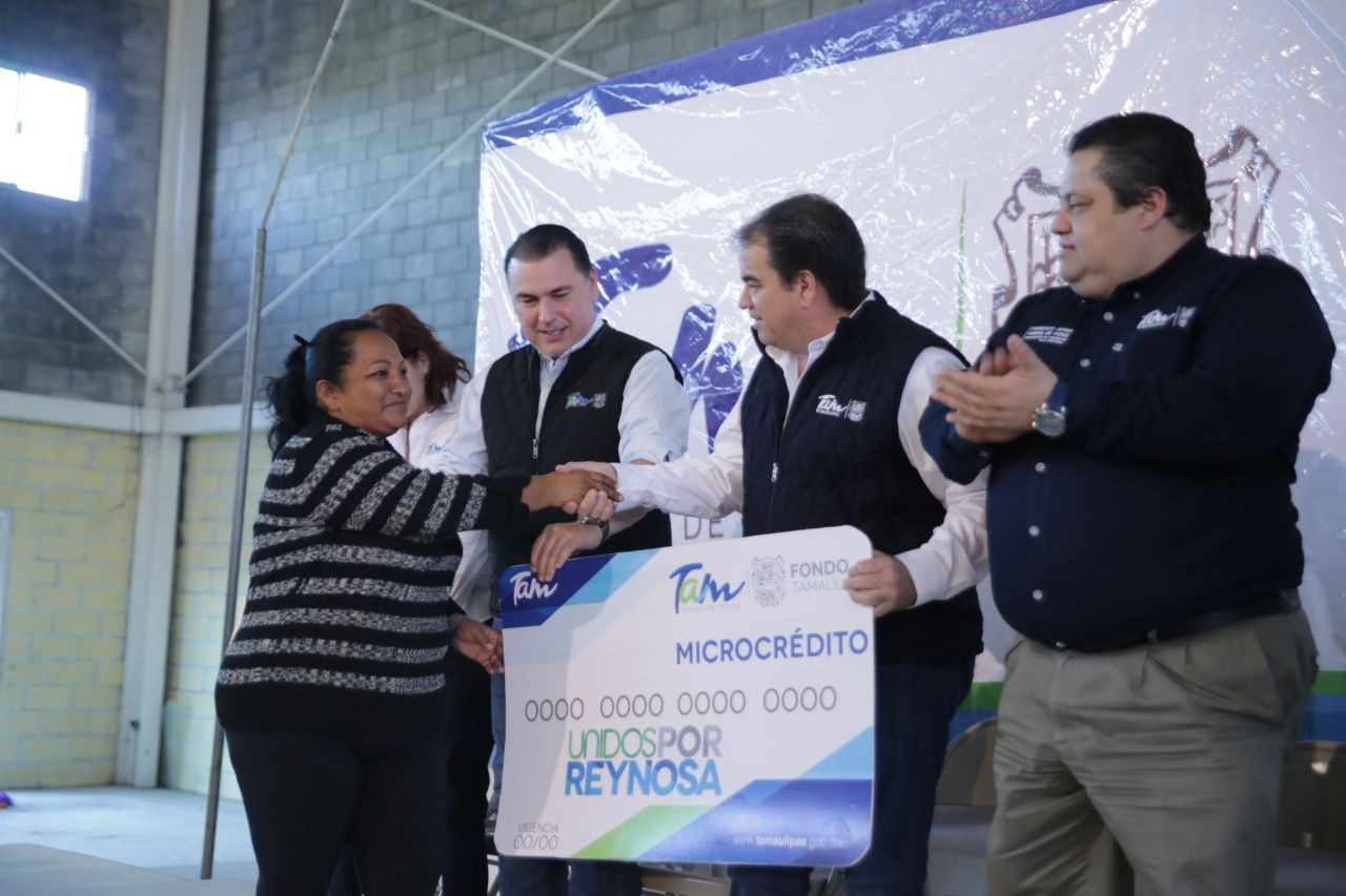 "Unidos Por Reynosa" entrega 395 mil pesos en Microcréditos