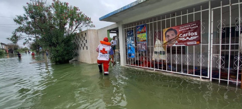 No es necesaria intervención de Cruz Roja Nacional por inundaciones