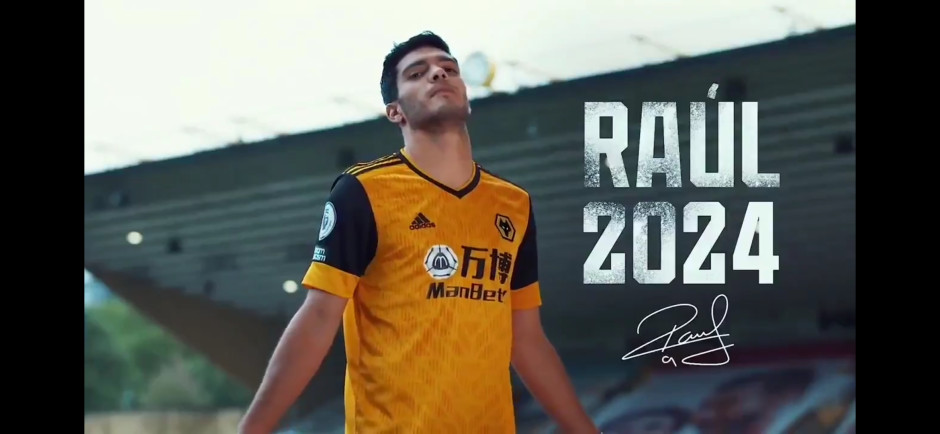 Raúl Jiménez renueva con los Wolves hasta el 2024