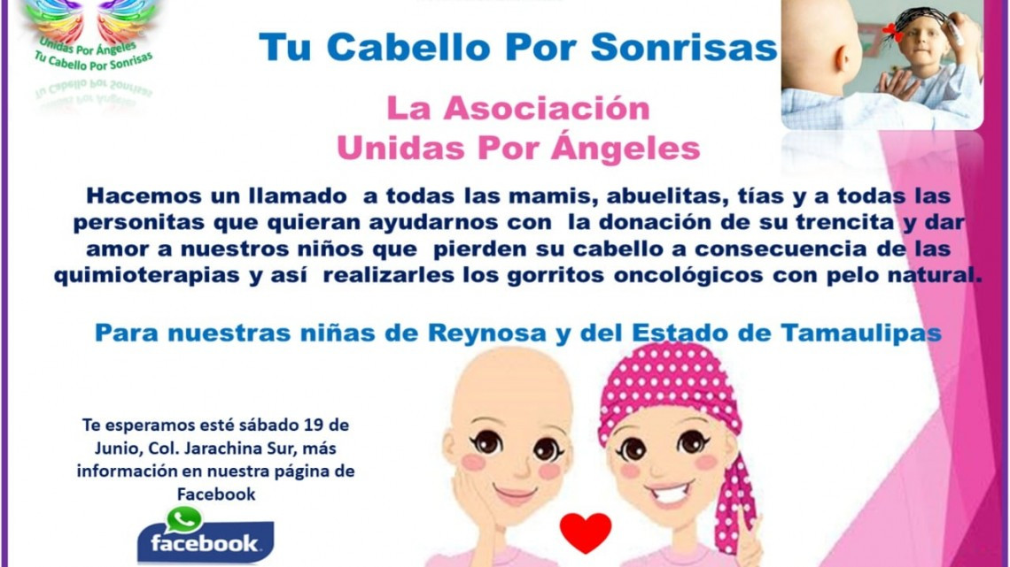 Invitan a intercambiar "tu cabello por sonrisas"