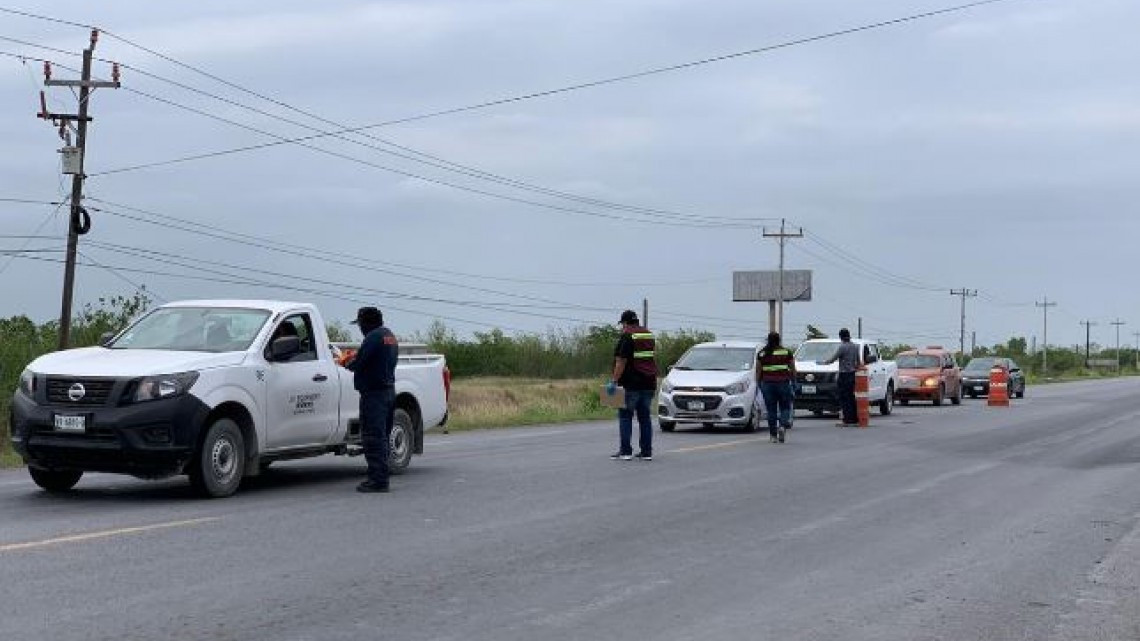 Intensifican y endurecen filtros en los accesos a Matamoros: Protección Civil
