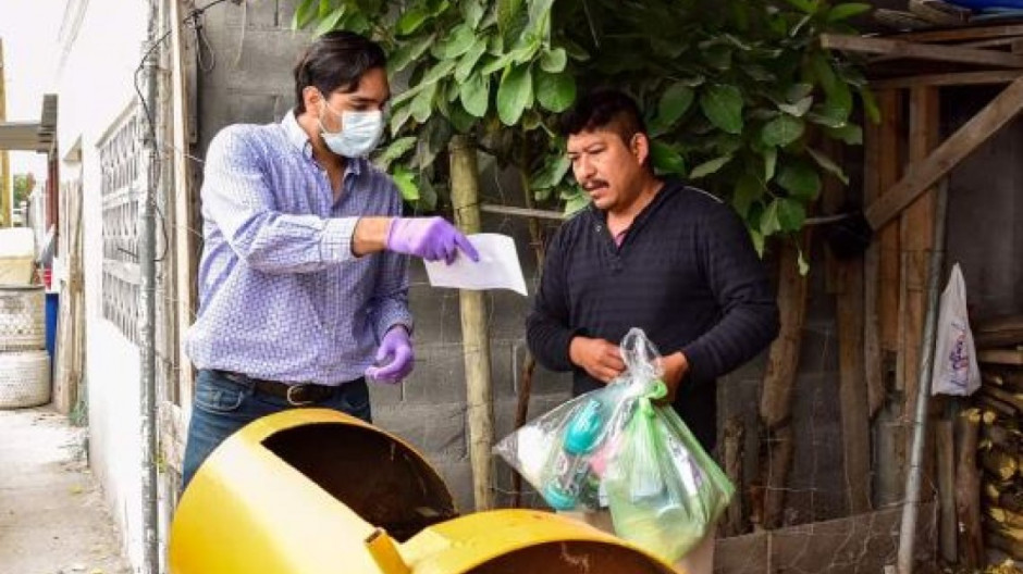 Voluntariado Juvenil del sistema DIF Reynosa continúa con reparto de alimentos y Kits de limpieza
