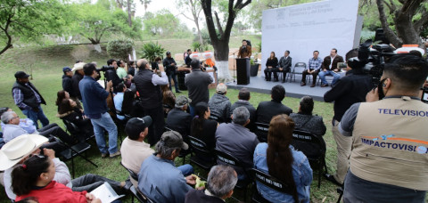 Va Mario López por más acciones  y más presupuesto para el campo