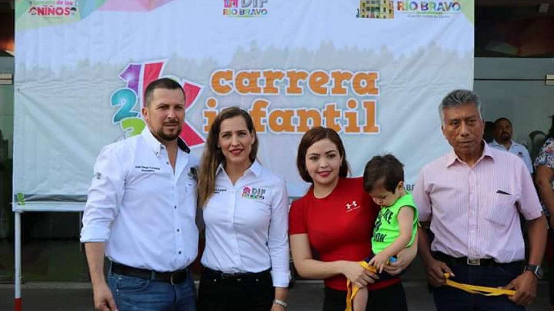 Realizan "1, 2 y 3 K" por “Semana de los niños”