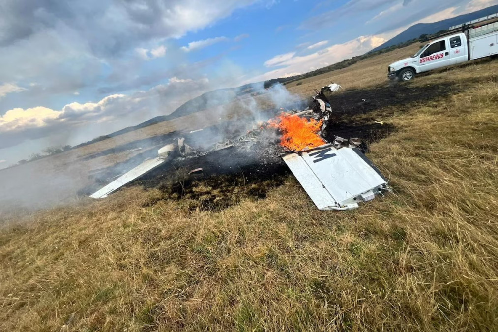Aeronave se desploma en Purépero, Michoacán; reportan cinco heridos de gravedad