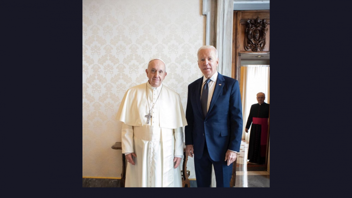 Joe Biden se reúne con el Papa Francisco en el Vaticano