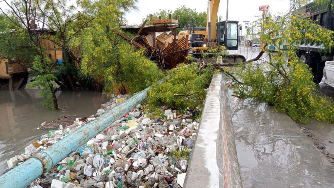 Frente Frío No.45 causa afectaciones en Matamoros