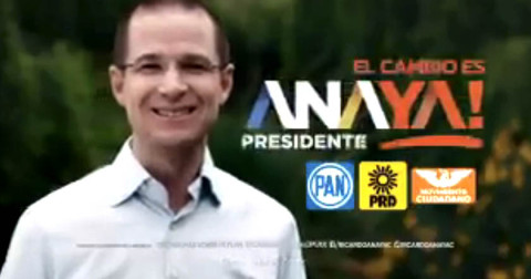 Relanza campaña Anaya, cambia estrategia y slogan