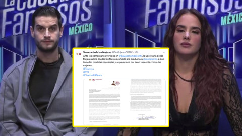 Secretaría de las Mujeres en CDMX se posiciona sobre violencia en La Casa de los Famosos