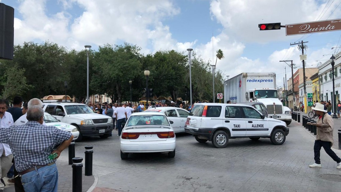 Operativo contra taxis desata jornada violenta en Matamoros