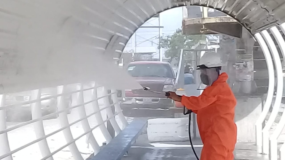 Trabajo simultáneo del Municipio mejora entorno urbano