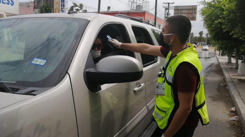 Inicia aplicación del doble no circula en los puentes internacionales de Matamoros