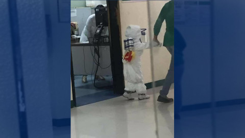 ¡Aterrizó un mini astronauta en el IMSS! 