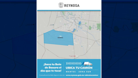 Martes de recolección de basura en colonias del Sector Sur