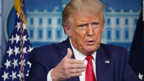 Trump asegura que si no fuera por su gestión, habría millones de muertes por COVID-19 