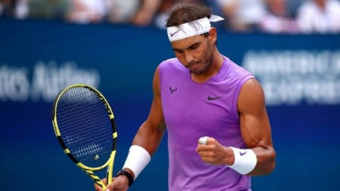 Rafael Nadal se prepara para Abu Dabi 
