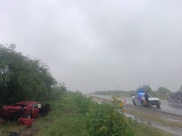 Alerta: Se registra choque en Carretera Reynosa-San Fernando