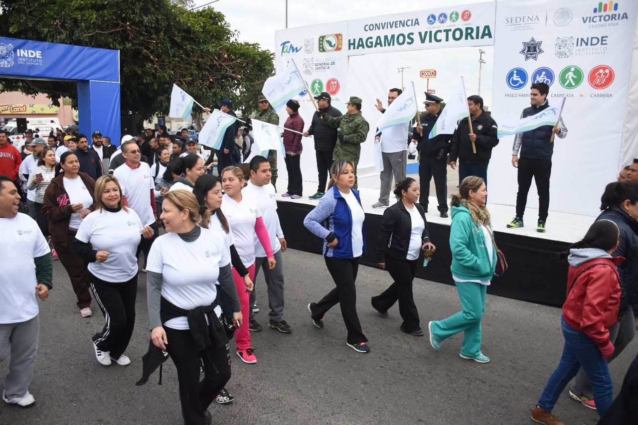 Participan Fuerzas Federales y Estatales en convivencia con ciudadania 
