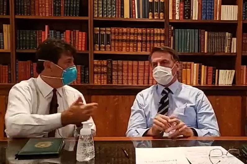  Aseguran que Jair Bolsonaro dio positivo a Covid-19; él lo desmiente