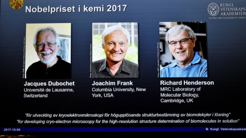 Tres investigadores de biomoléculas ganan el Nobel de Química