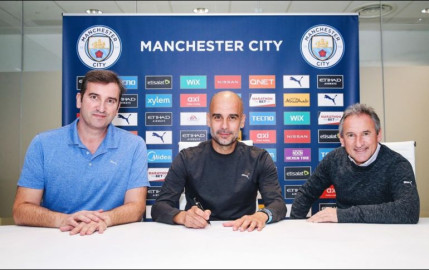 Pep Guardiola renueva con el Manchester City hasta 2023