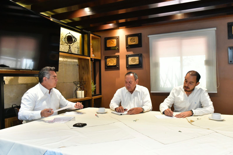 Dirigentes del PAN, PRI y PRD se reúnen para impugnación