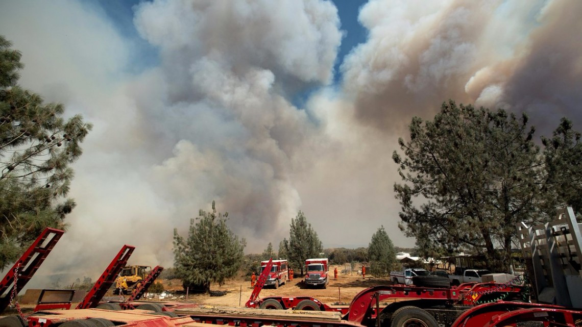 Declaran estado de emergencia en el norte de California por incendios