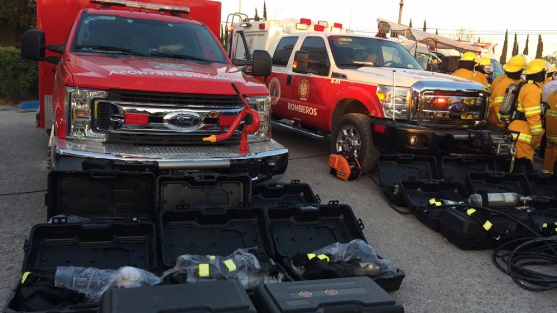 Entregan maquinaria por 83 mdp