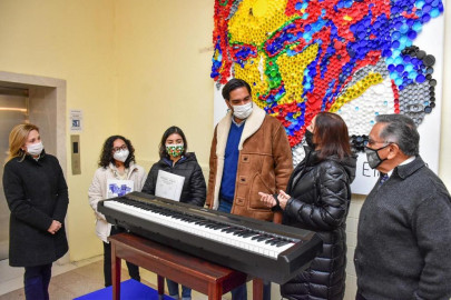 DIF Reynosa  realizó donación a la Casa de la Cultura