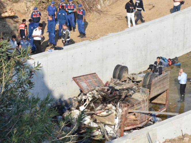 Accidente de tránsito deja 22 muertos
