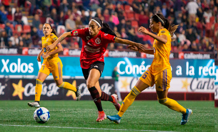 Tijuana y Tigres empatan sin goles en Liguilla femenil