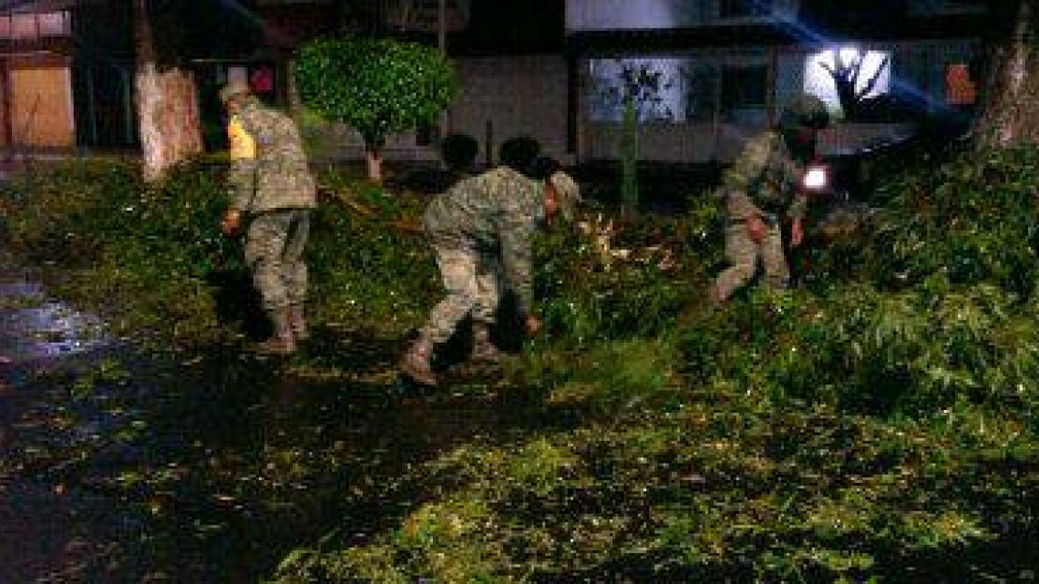 Registran daños en CDMX por fuertes lluvias