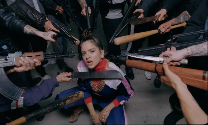 Rosalía lanza “Pienso en tu mirá”