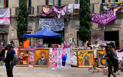 Ruptura entre colectivos que tomaron la CNDH