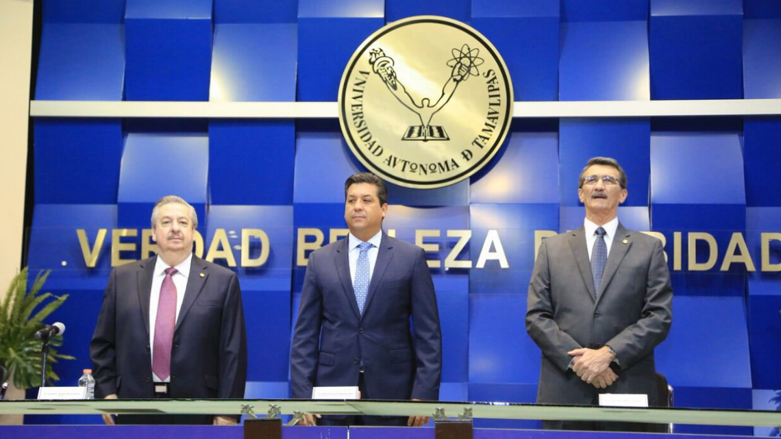 José Andrés Suárez Fernández toma protesta como Rector de la UAT