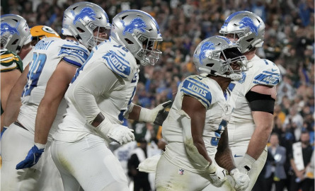 Los Lions vencen 34-20 a los Packers