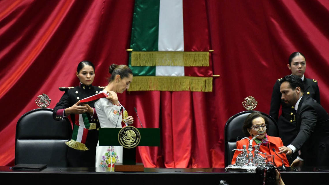 Claudia Sheinbaum toma protesta como Presidenta de México