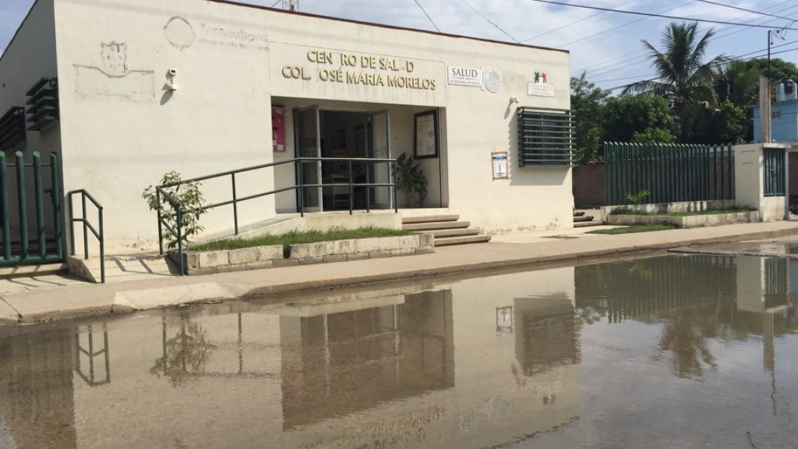 Gran foco de infección por aguas negras en Altamira